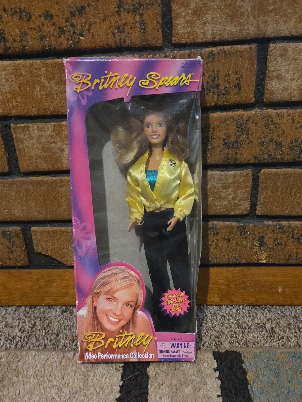 Vintage Britney Spears Video Performance Collection Barbie With Rare Tour Jacket